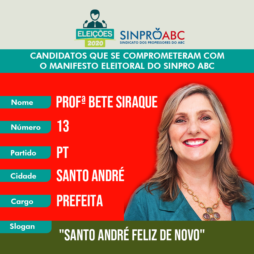 candidatos BETE SIRAQUE